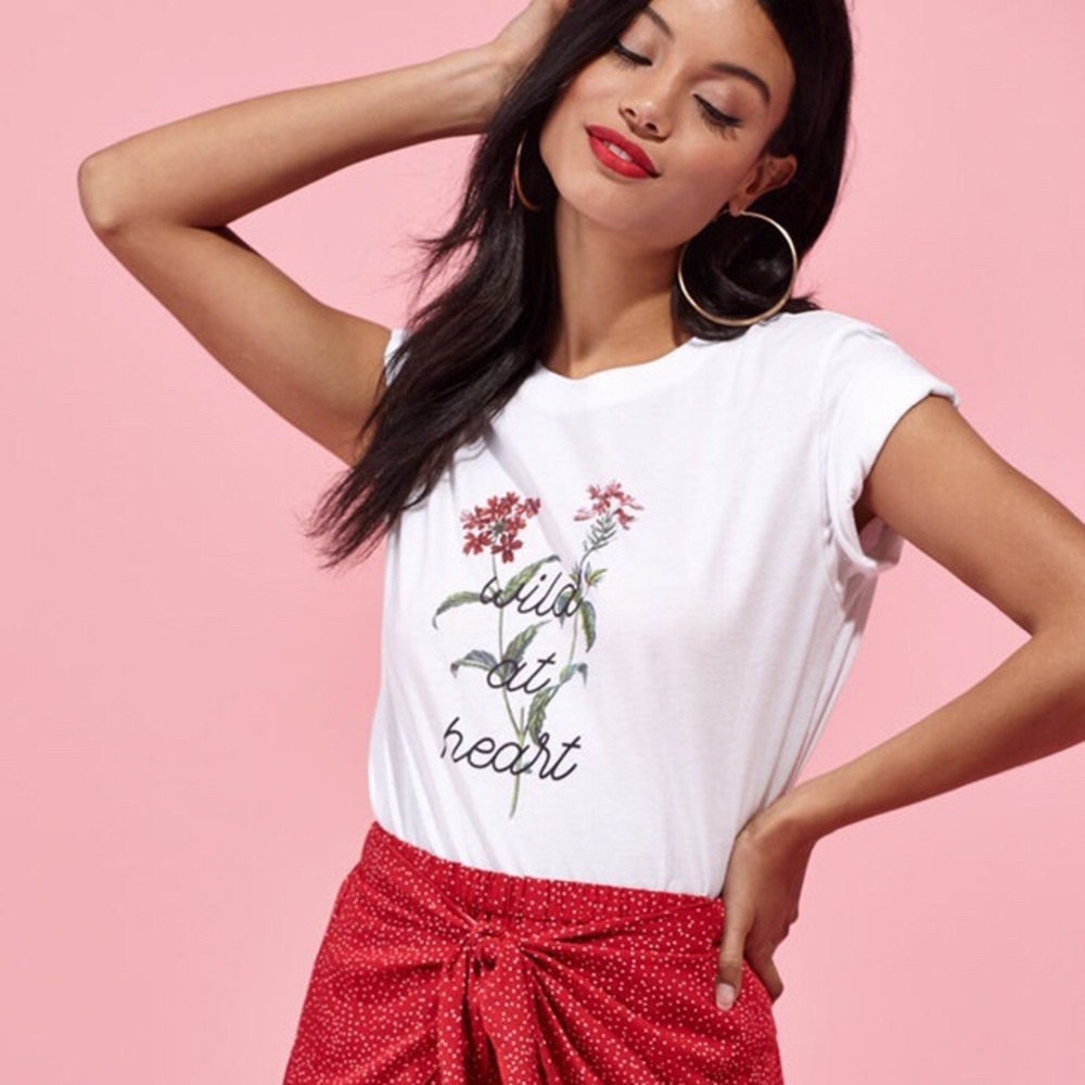 PACSUN LA HEARTS Wild at Heart Shirt